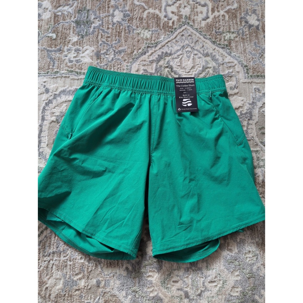 Fair Harbor The Corliss Women's Shorts Size XS Green